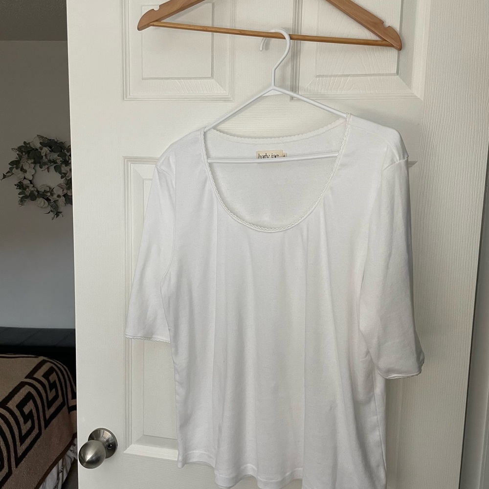 Harly Jae Pointelle Tee XL - Picture 3 of 7